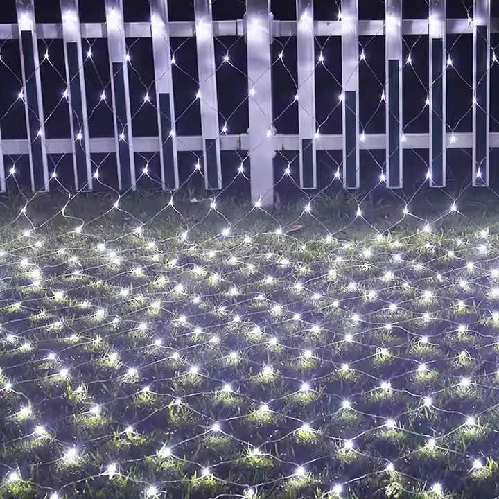 Hot Sale Outdoor Waterproof PVC LED Net Light For In/Outdoor Decoration Light Customized String Light
