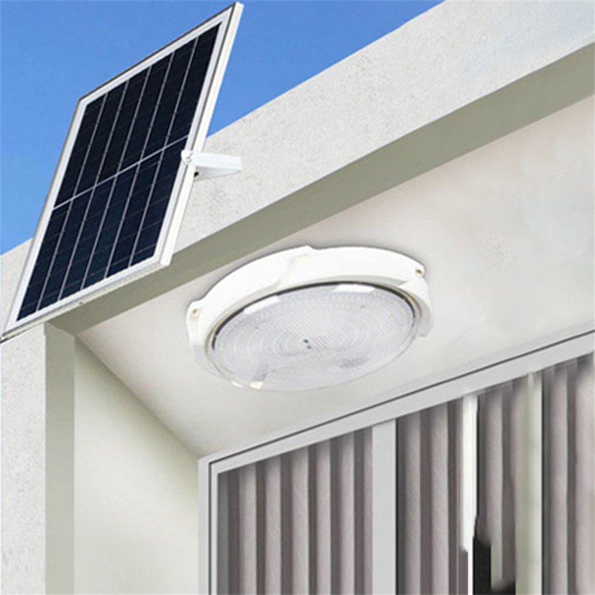 Modern lights ceiling chandelier ip66 150w three color dimming solar powered indoor lights