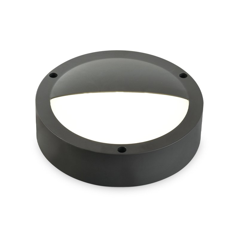 5 years warranty PC LED bulkhead light switch wattage 20W 25W with microwave sensor IP65 IK10 high lumen