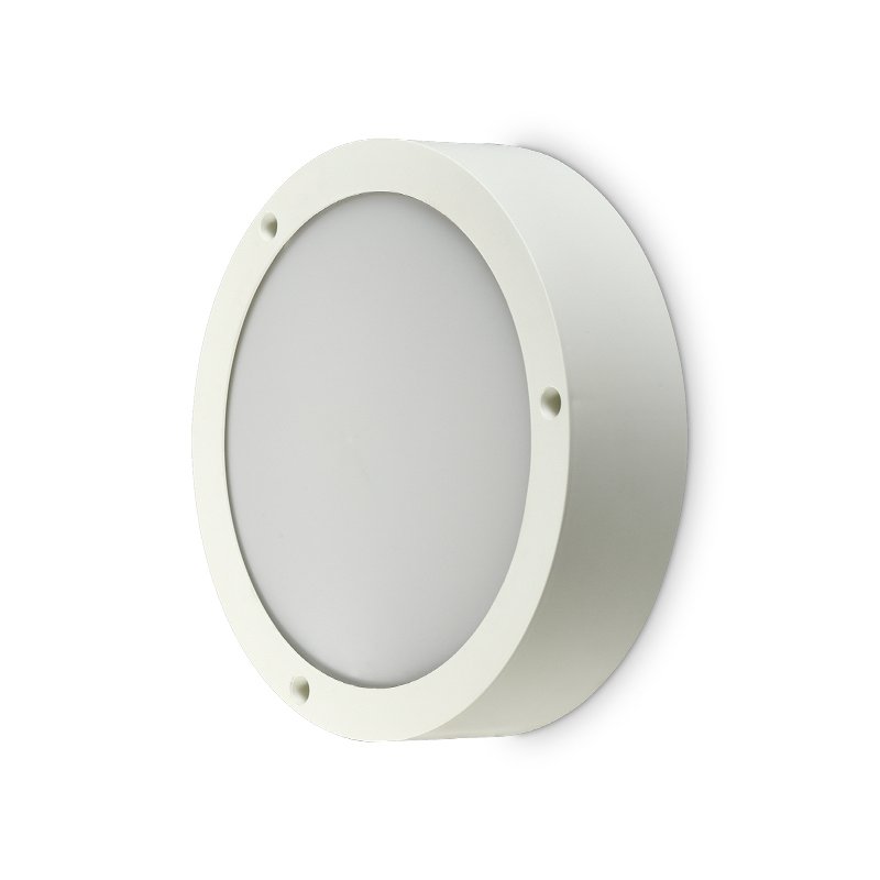 5 years warranty PC LED bulkhead light switch wattage 20W 25W with microwave sensor IP65 IK10 high lumen