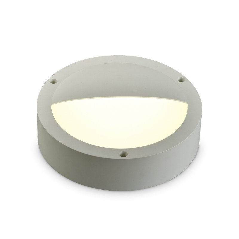 5 years warranty PC LED bulkhead light switch wattage 20W 25W with microwave sensor IP65 IK10 high lumen