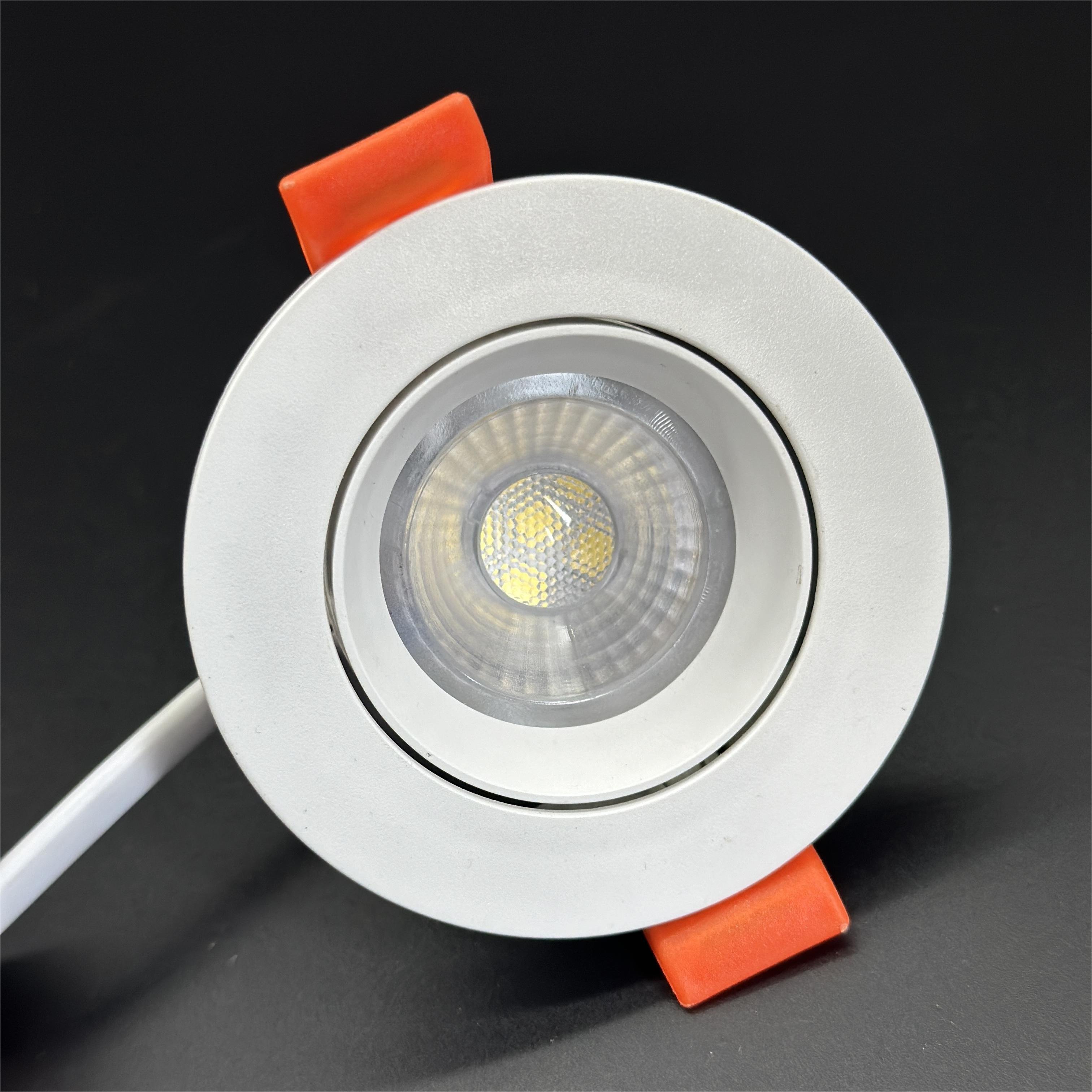 Exterior Outdoor adjustable lighting 3W 5W 7W 9W Ip20 Round concave wall hanging light Ceiling Cob Led downlight Downlight