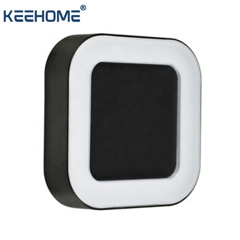 Keehome Round Creative Exquisite Wall Lamp Exterior Wall Sconce Outdoor Aluminum Waterproof LED Wall Light