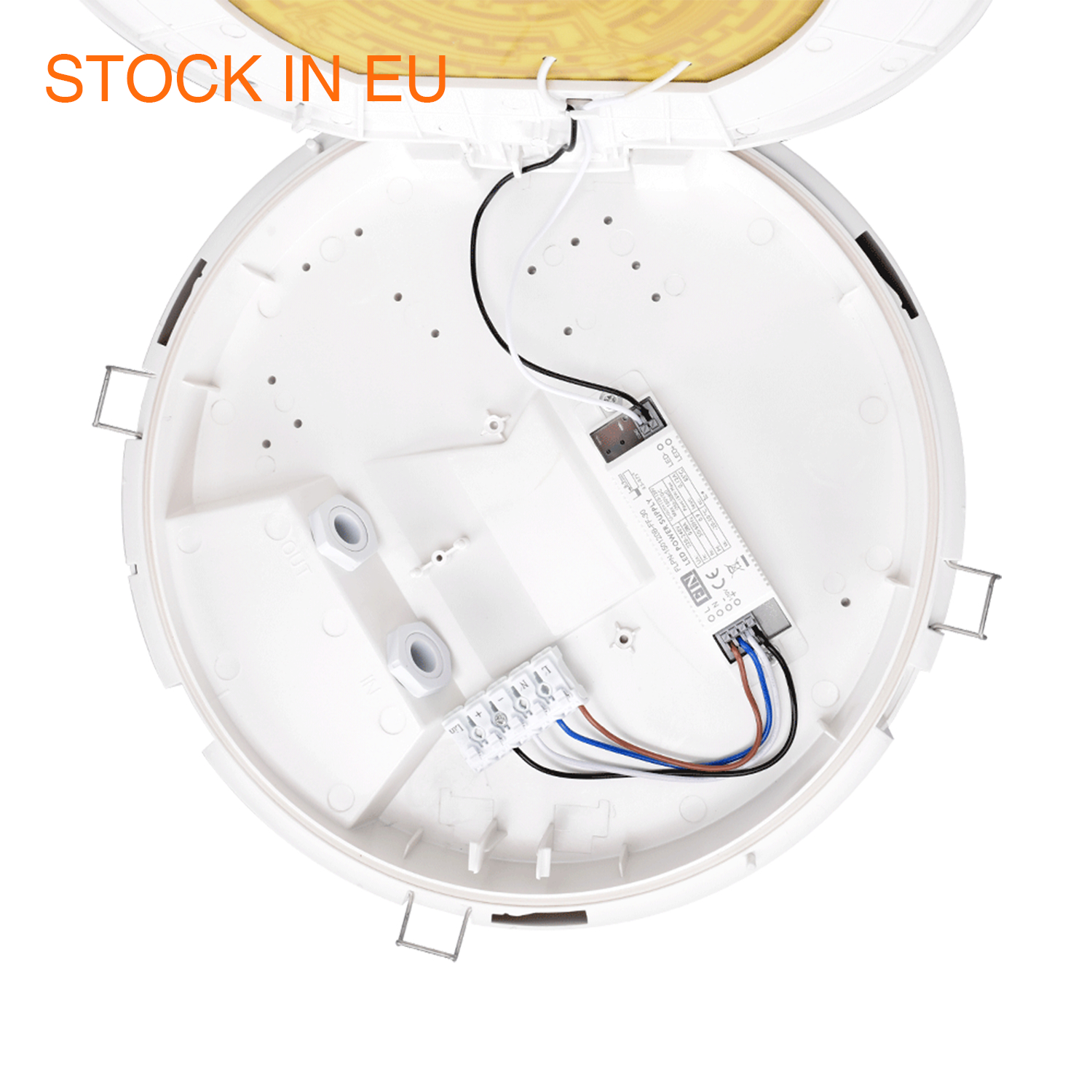 Holux Ip66 Ik10 Waterproof Bulkhead Wall Corridor Lamp Modern Smart Mount Led Lamparas Colgantes De Techo Outdoor Ceiling Light
