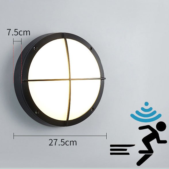 IP65 round circular Ceiling Lamp Led Waterproof Indoor outdoor garden light and Porch Balcony Terrace Ceiling Wall Light