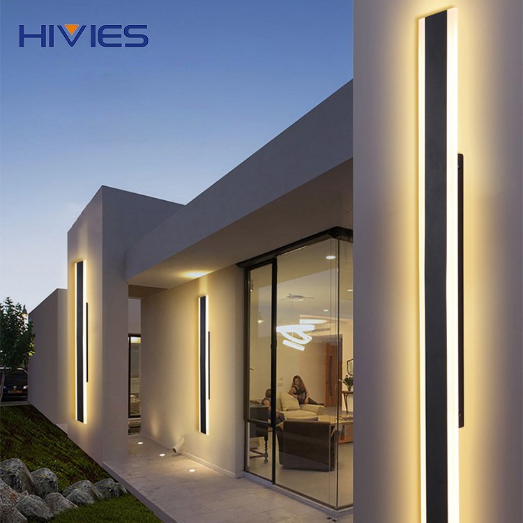 Simple Design Modern Wall Lamp Corridor Easy Install IP65 Waterproof Outdoor Aluminum Led Wall Lights