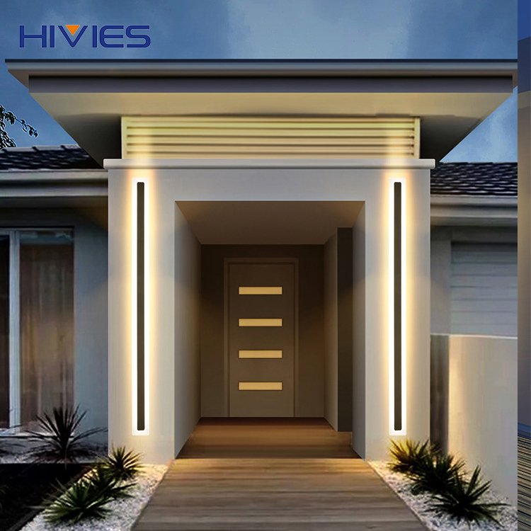 Simple Design Modern Wall Lamp Corridor Easy Install IP65 Waterproof Outdoor Aluminum Led Wall Lights