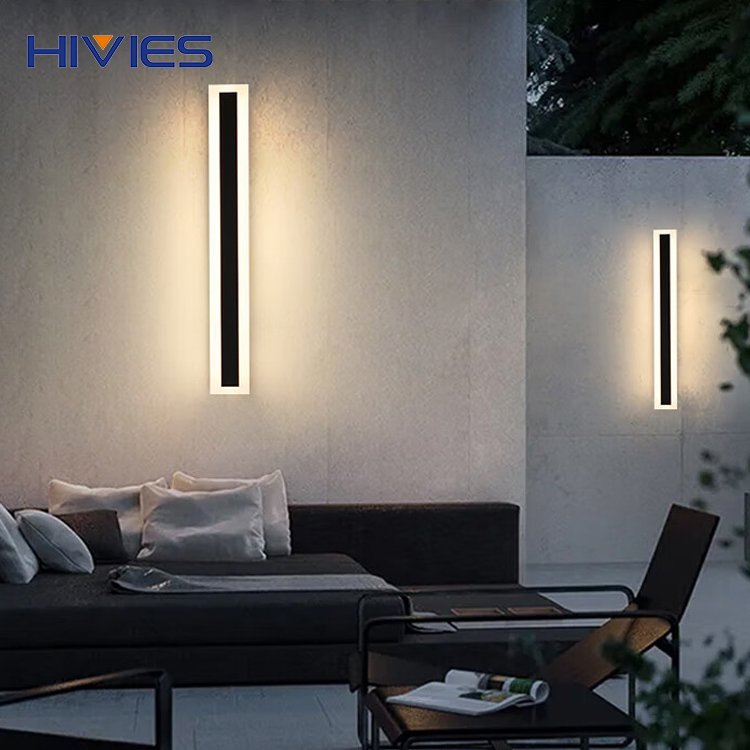 Simple Design Modern Wall Lamp Corridor Easy Install IP65 Waterproof Outdoor Aluminum Led Wall Lights