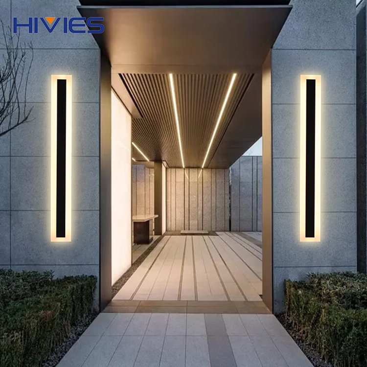 Simple Design Modern Wall Lamp Corridor Easy Install IP65 Waterproof Outdoor Aluminum Led Wall Lights
