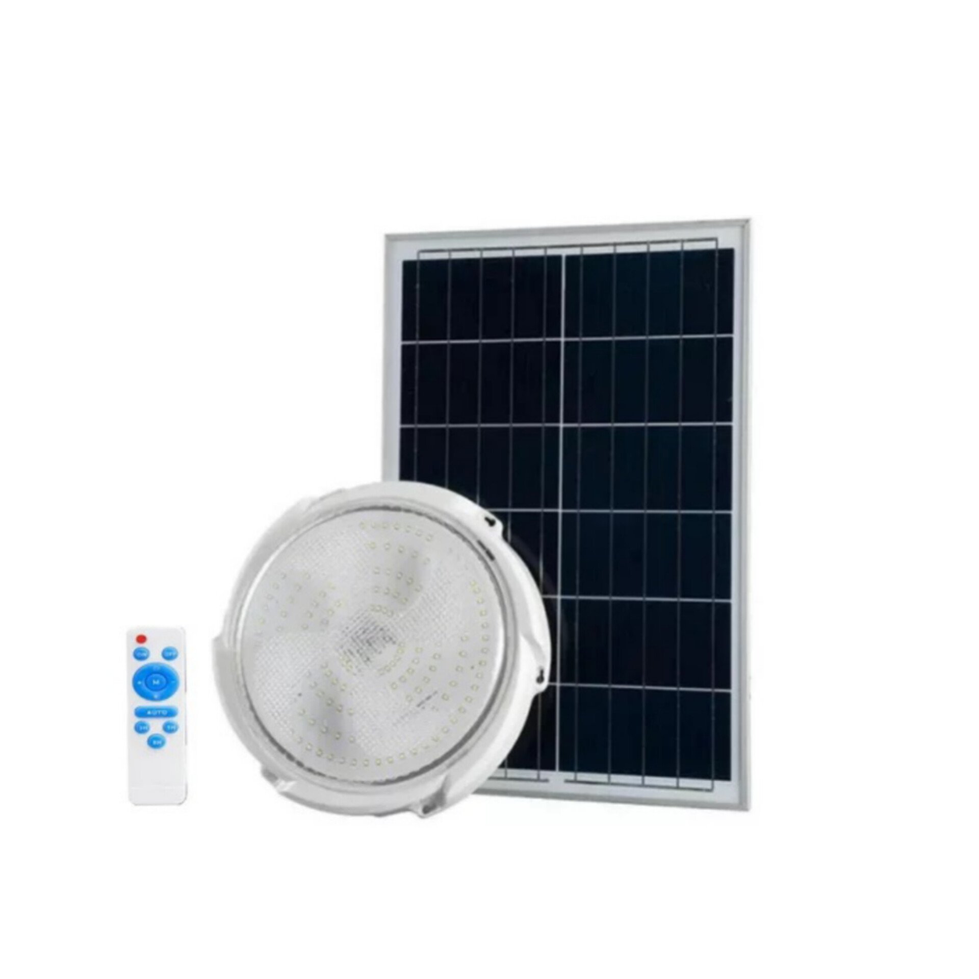 Home new rural indoor and outdoor waterproof 100W 200W 300W super bright home use solar ceiling light