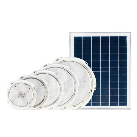 Home new rural indoor and outdoor waterproof 100W 200W 300W super bright home use solar ceiling light