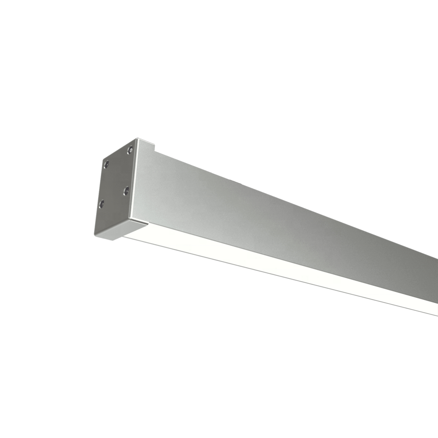 Waterproof IP54 IP66 4ft outdoor linear pendent with emergency battery customized outdoor Ceiling Light