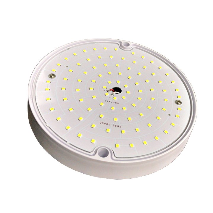 2024best sell IP65 Led moisture proof lighting fixture lamp led bulkhead light SMD2835 waterproof LED ceiling light 24w CNY May