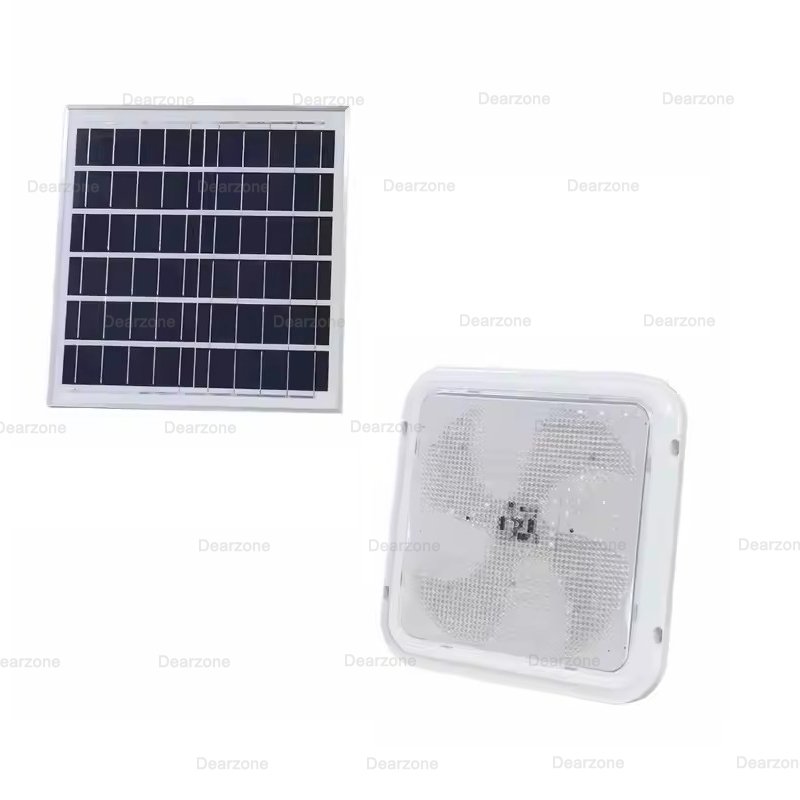 Solar Powered 100W Waterproof Ceiling Light High-Power Indoor Bedroom Lighting Lamp Outdoor Courtyard Light for Household Use