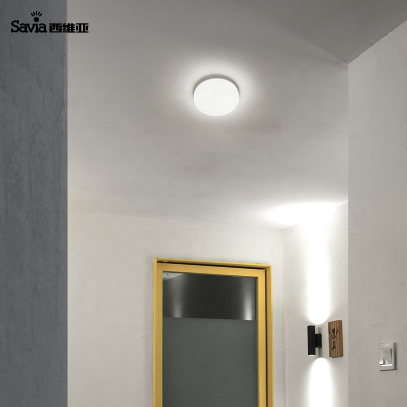 Savia modern led ceiling lamp white IP54 waterproof acrylic surface mounted downlight wall lamp for living room balcony bathroom