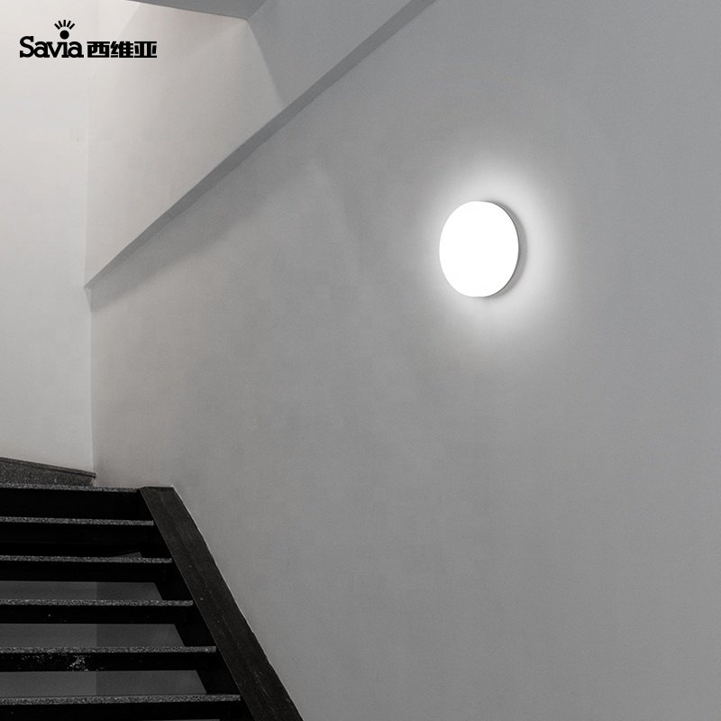 Savia modern led ceiling lamp white IP54 waterproof acrylic surface mounted downlight wall lamp for living room balcony bathroom