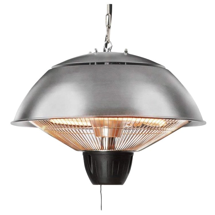 2000W Remote controlled hotel ceiling outdoor patio electric heaters carbon fiber/halogen