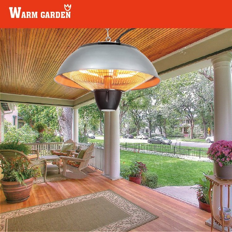 2000W Remote controlled hotel ceiling outdoor patio electric heaters carbon fiber/halogen