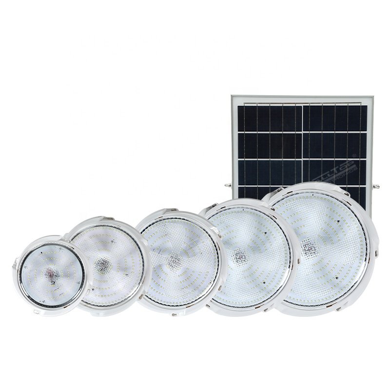 Modern Home Indoor Concise Design Waterproof Outdoor Ip65 ABS 30W 50W 80W 100W 150W Round Led Solar Ceiling Light