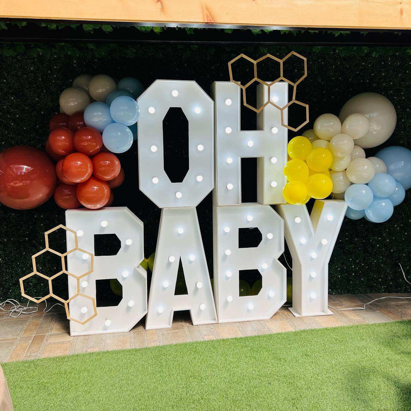 Manufacturer Customized Waterproof Giant Light Up Numbers Sign DropShipping Led Light Up lights Marquee Letters