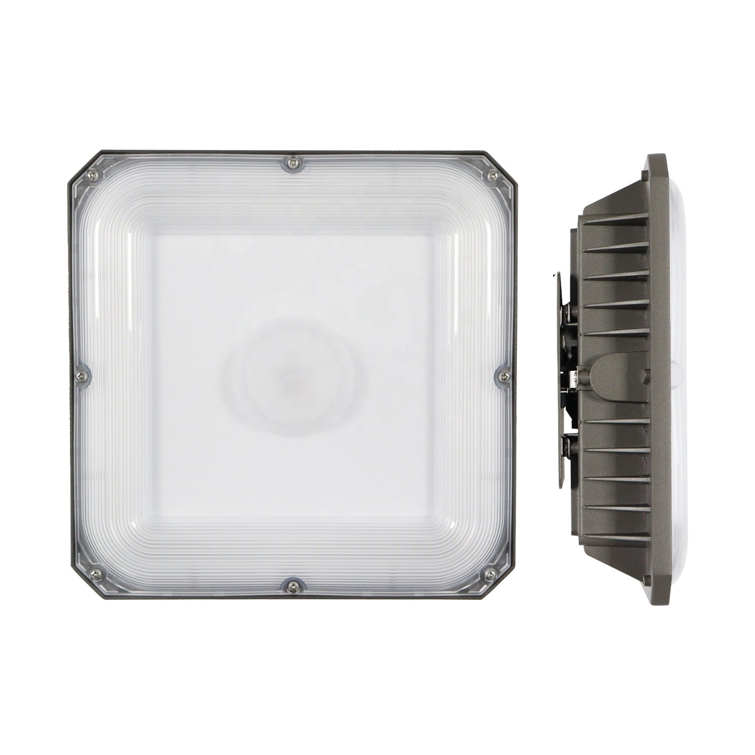High Quality Pc Cover Explosion Proofing Canopy Light Gas Station Led Security Light for Petrol Stations