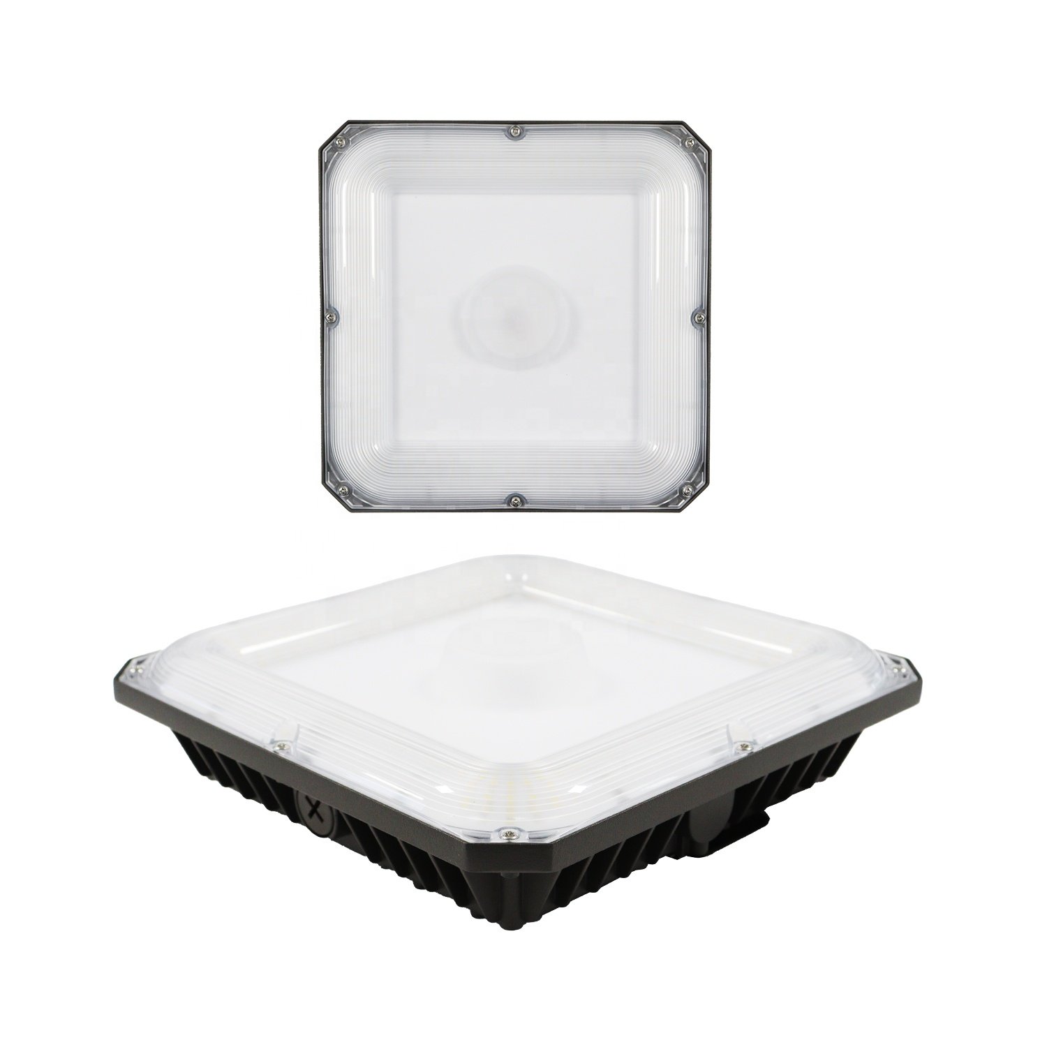 High Quality Pc Cover Explosion Proofing Canopy Light Gas Station Led Security Light for Petrol Stations
