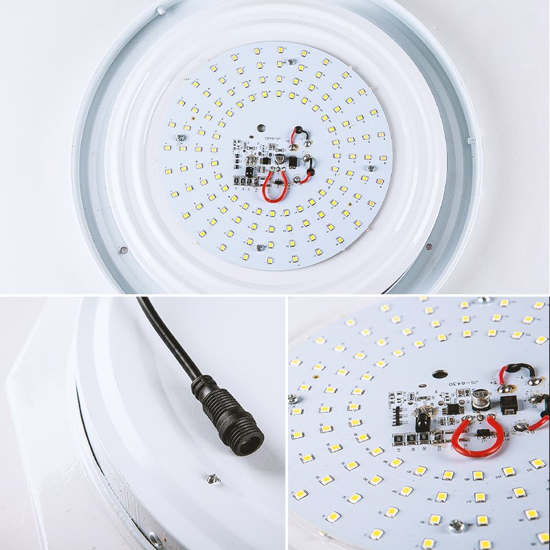20W 30W Solar Ceiling Lights Outdoor Indoor Light Control LED Solar Lamp