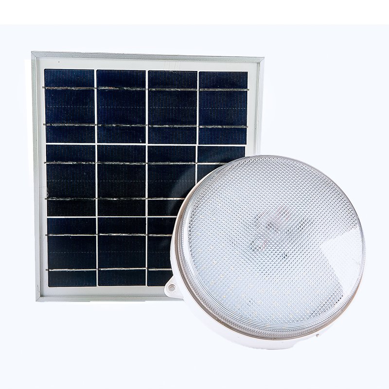 20W 30W Solar Ceiling Lights Outdoor Indoor Light Control LED Solar Lamp