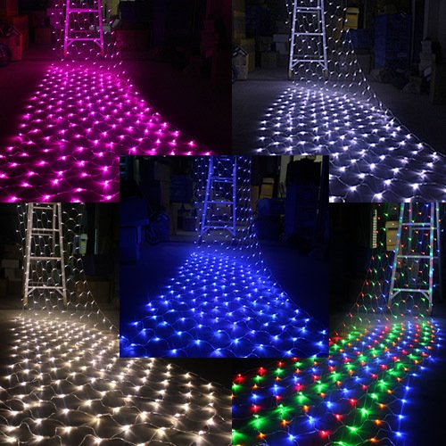 High quality factory wholesale Decorative Christmas Lights Net Mesh LED String Light wedding party decoration atmosphere lights
