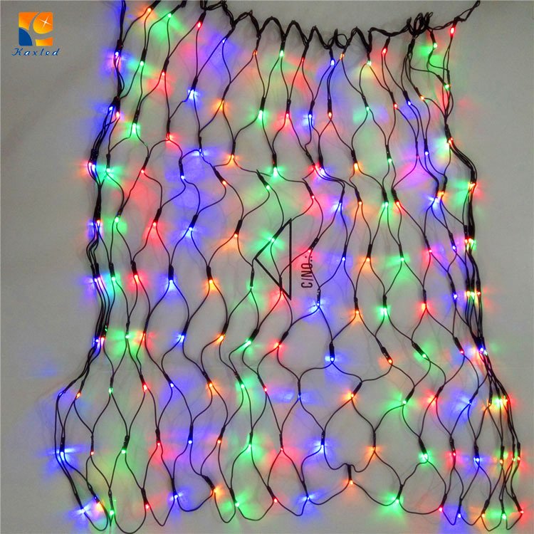 High quality factory wholesale Decorative Christmas Lights Net Mesh LED String Light wedding party decoration atmosphere lights
