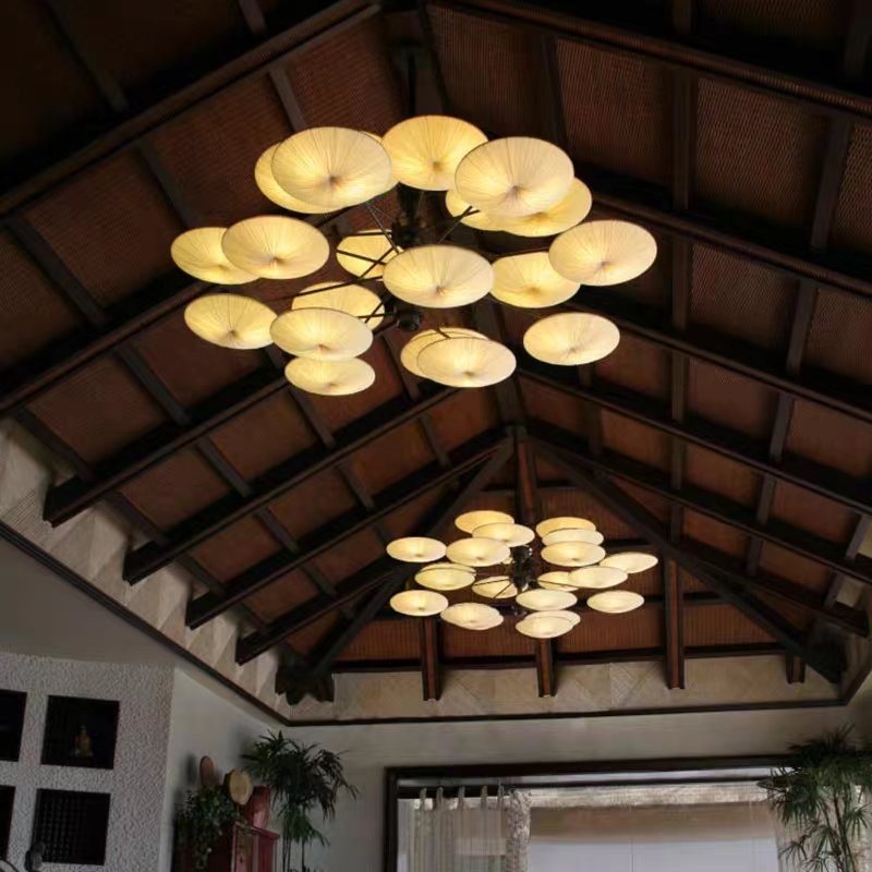 Home Nordic Modern Nordic Industrial Vintage Lamp Iron Art Kitchen Living Room Pendant Lights International Chandelier