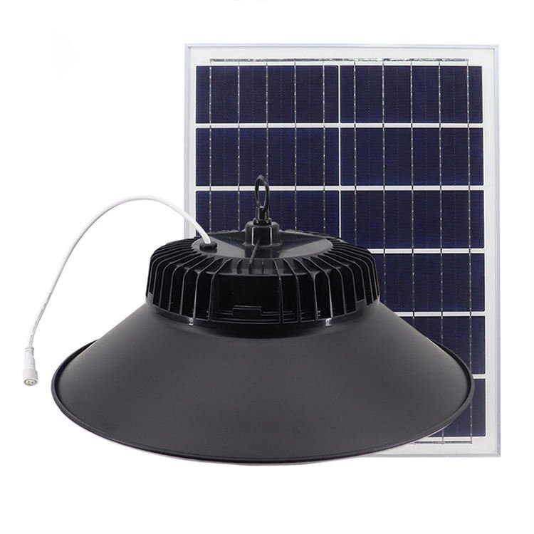 energy-saving lamp led light battery lithium commercial solar ceiling light 100w 200w 300w solar ceiling light indoor