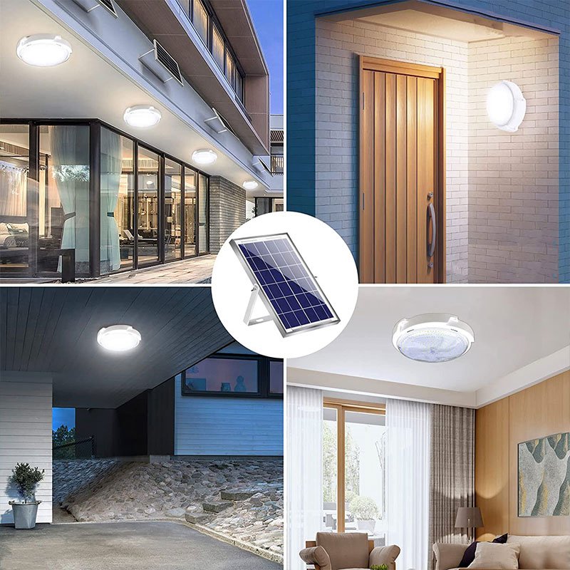 Waterproof Remote Control 40W 50W 100W 150W TDSLCL4 Solar LED Ceiling Light OEM LED Ceiling Lamp