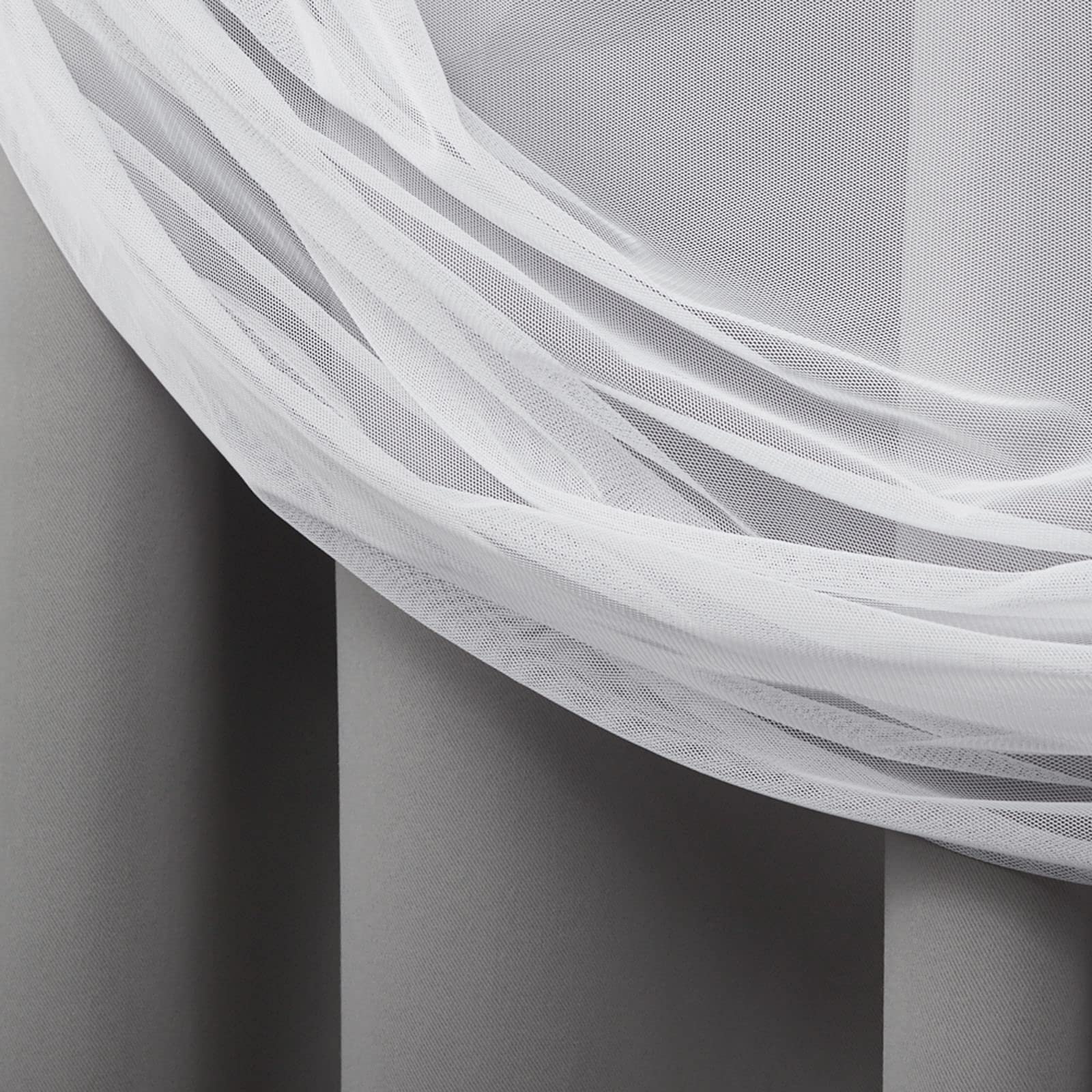 Layered Solid Room Darkening Blackout and Sheer Grommet Top Curtain Panel Pair for Living Room