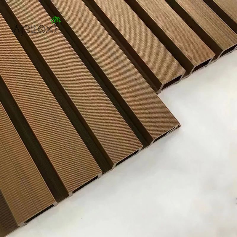 Apolloxy 219mm*26mm Outdoor Co-Extrusion WPC Wall Panel Cladding Wall Fence