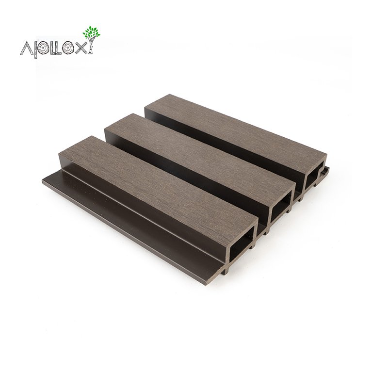 Apolloxy 219mm*26mm Outdoor Co-Extrusion WPC Wall Panel Cladding Wall Fence