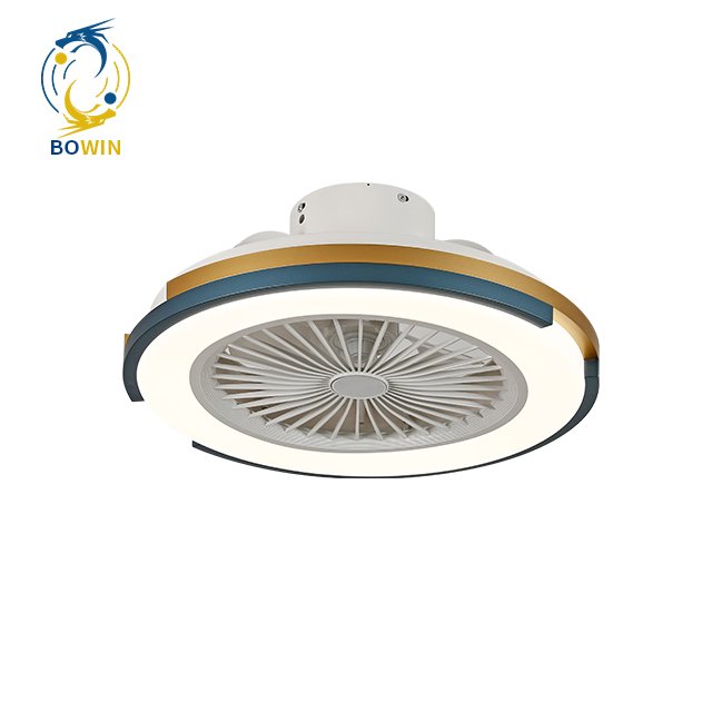 High Performance DC LED Ceiling Fan With Light Low Noise Modern Living Room Bedroom Fan Light