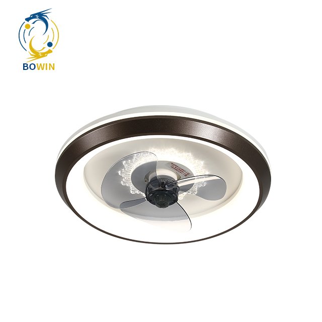 High Performance DC LED Ceiling Fan With Light Low Noise Modern Living Room Bedroom Fan Light