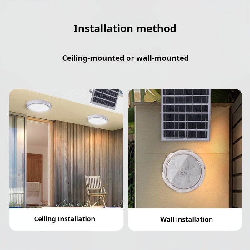 High Brightness Waterproof Remote Control 100W 200w 300w 400w 500w Indoor and Outdoor Solar Ceiling Light
