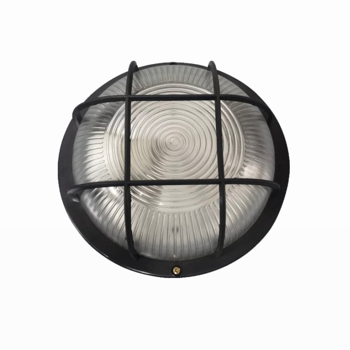 Outdoor Waterproof Oval Wall Light Surface Mounted Bulkhead Lamp Bulkhead Grille Wall Light