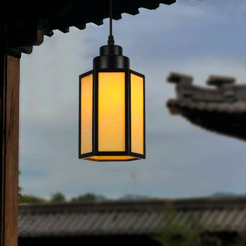 outdoor small chandelier residential door lamp outdoor waterproof dolomite lamp can be customized porch lamp restaurant light