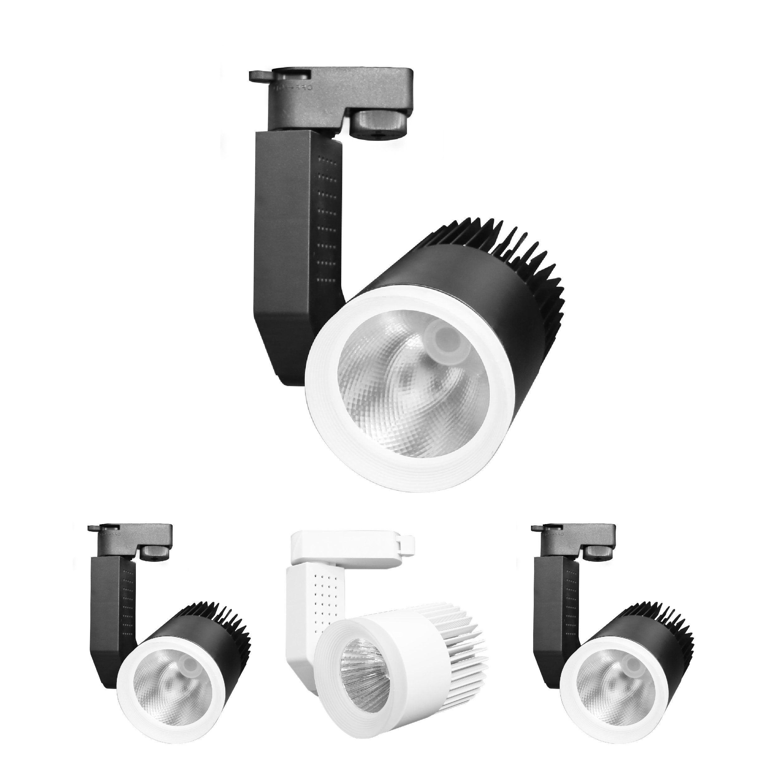 Best-Selling Large 150W Power Black 3-Plated Spot Light Made in Vietnam Energy Saving for DJ Showroom