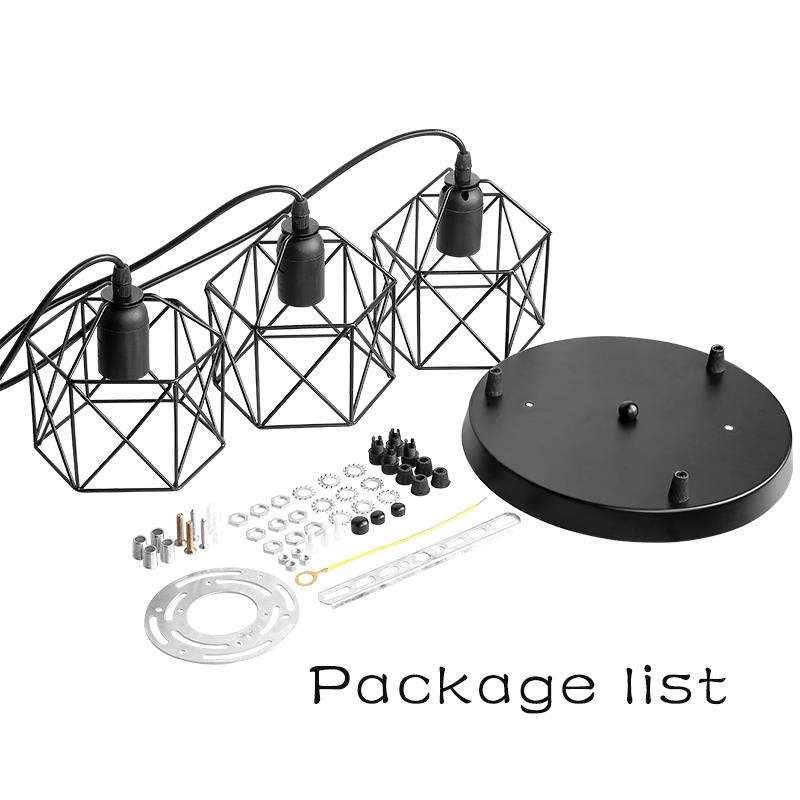 Pendant Lamp LED Decorative Light Customizable Ring Chandelier Outdoor Indoor Nordic