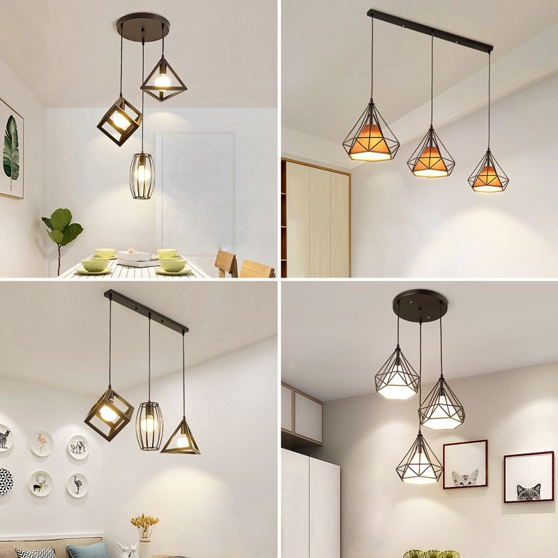 Pendant Lamp LED Decorative Light Customizable Ring Chandelier Outdoor Indoor Nordic
