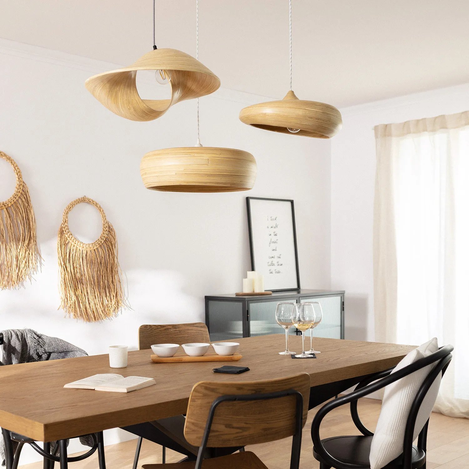Antique Lampshade Bamboo Lantern New Product Vietnam Supplier Lighting Indoor Outdoor Customization