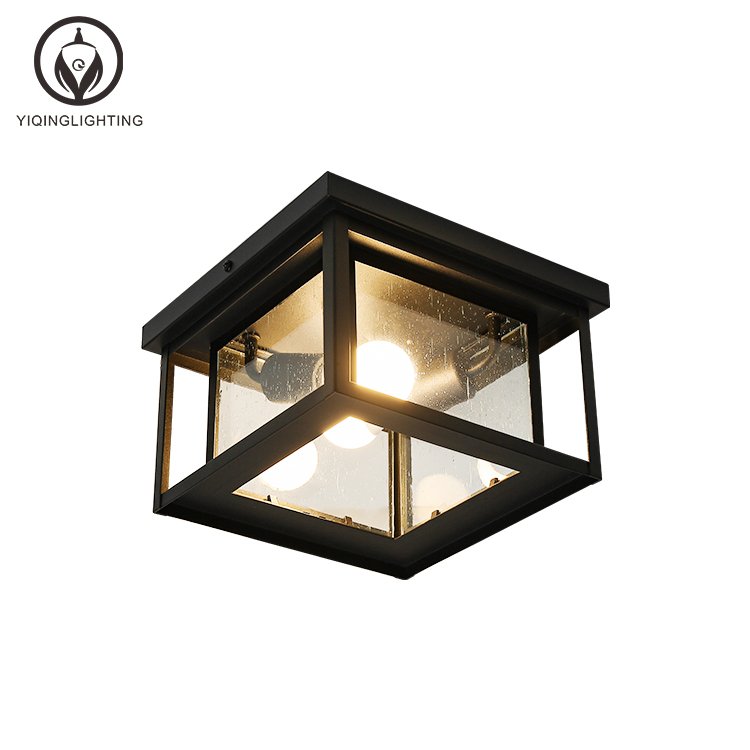 Manufacturers Wholesale Outdoor Waterproof Aluminum Ceiling Lights Porch Balcony Decorative Lighting Ceiling Lamp