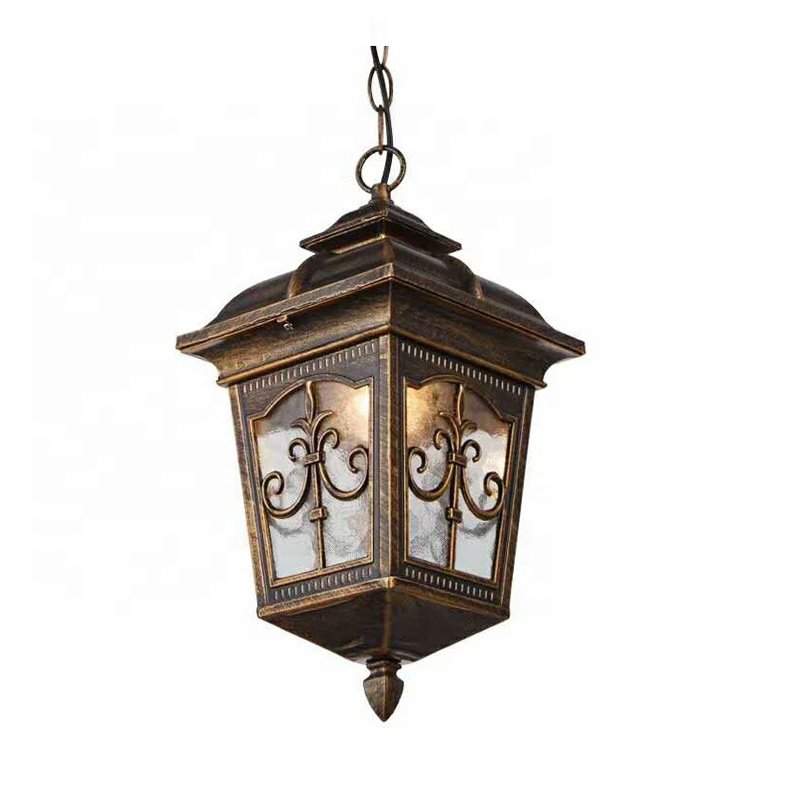metal hanging lamps modern ceiling pendant chandelier outdoor creative light