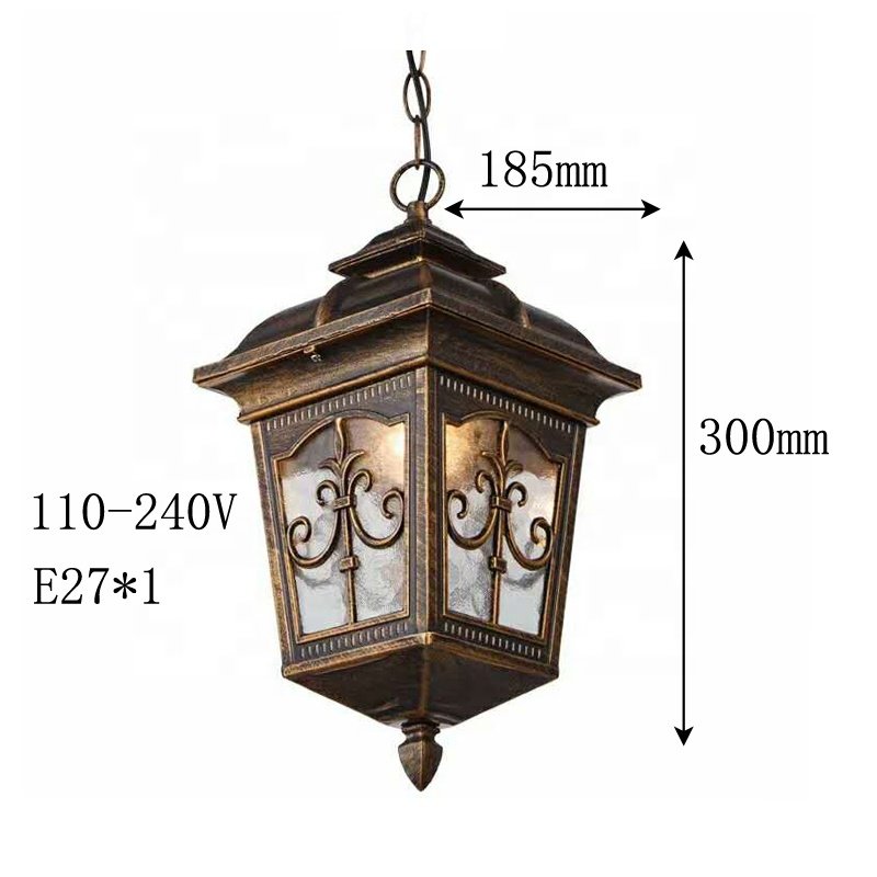 metal hanging lamps modern ceiling pendant chandelier outdoor creative light