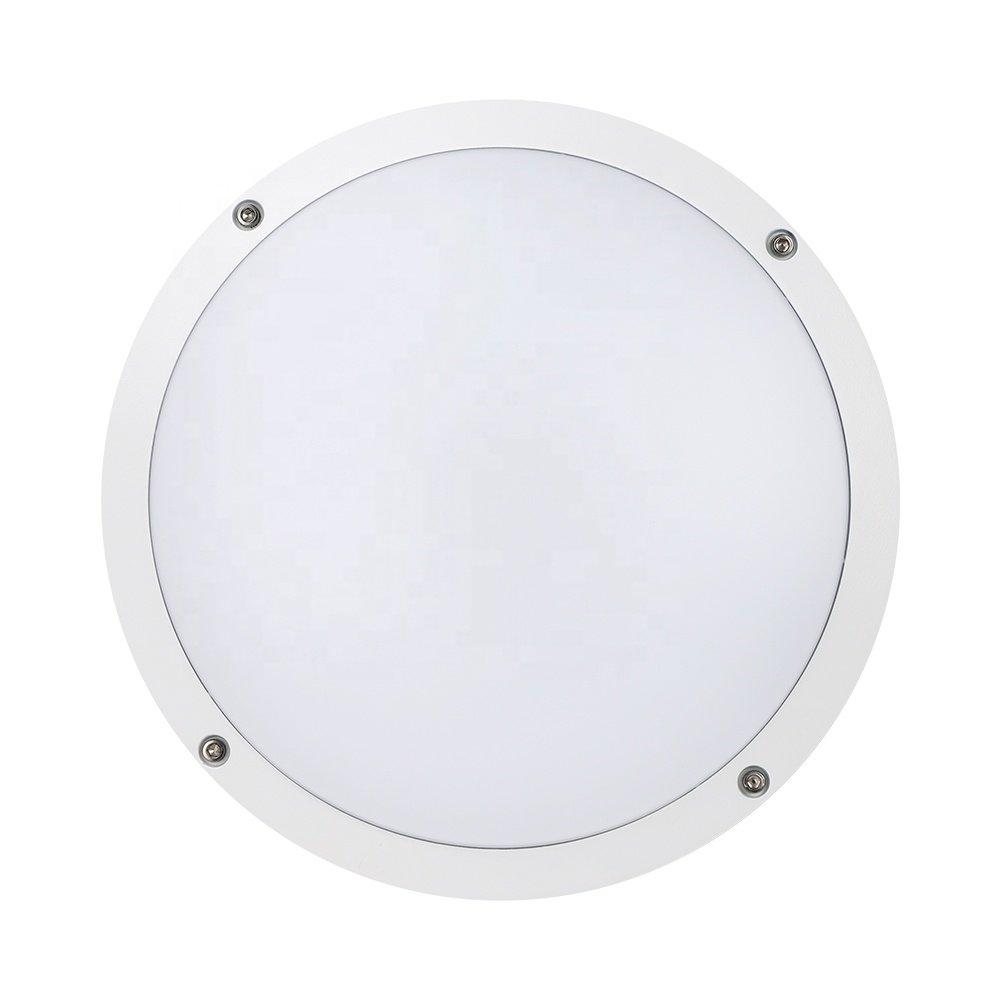 IP65 Ceiling Light 30W Round Waterproof Wall Mounted LED Wall Lamp Project Outdoor LED Bulkhead Light with Sensor