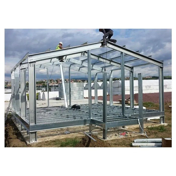 High rise steel structure apartments hotel warehouse prefabricated with loft industrial shed plans